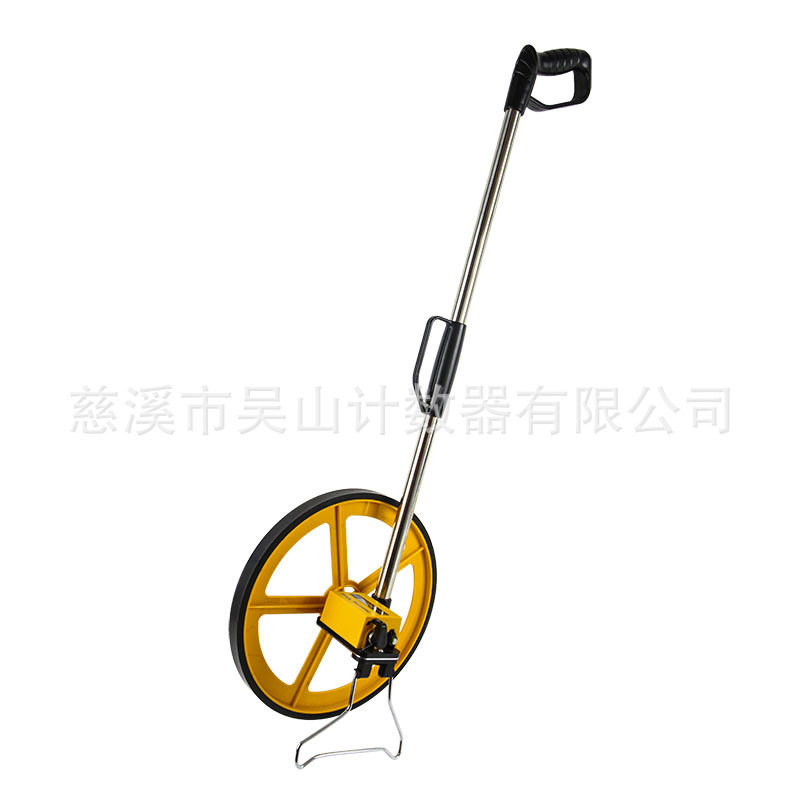 机械测距轮测量轮计米器滚轮数显手推式测距仪WS252厂家直供