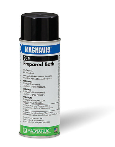 美国磁通MagnafluxMAGNAVIS9CM预混合红磁粉油磁悬液
