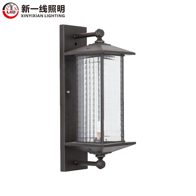 户外壁灯IP65防水阳台灯室外外墙庭院灯门口led灯太阳能感应式