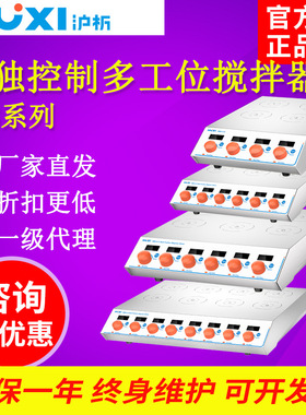 上海沪析HMS- IC单独控制多工位搅拌器