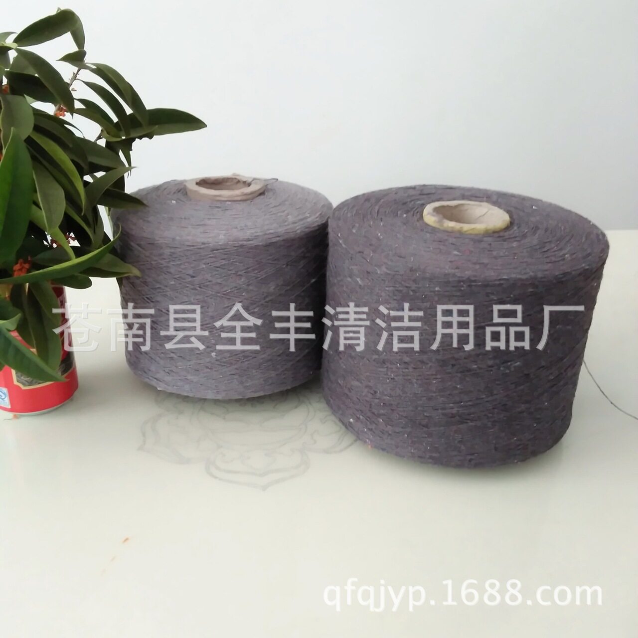 【苍南厂家】直销1-5支黑色棉纱 杂色手套纱包芯纱