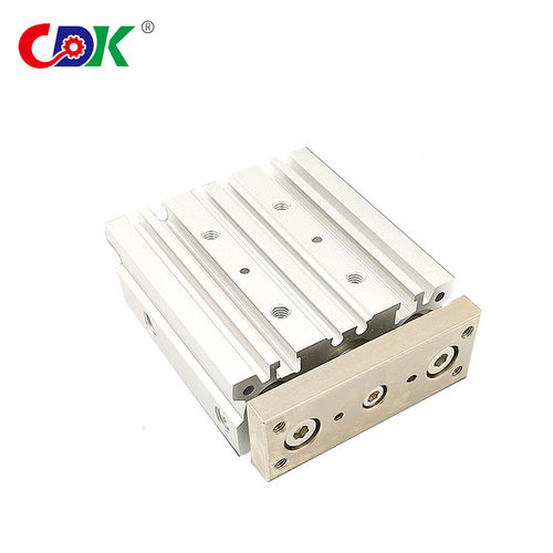 MGPM三轴三杆带导杆小型气缸12/16*40X50X75X100X150X200Z气动