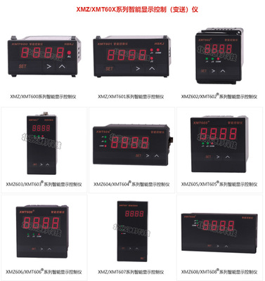 XMZ600B XMZ601B XMZ602B  XMZ603B XMZ604B智能显示控制 (变送)
