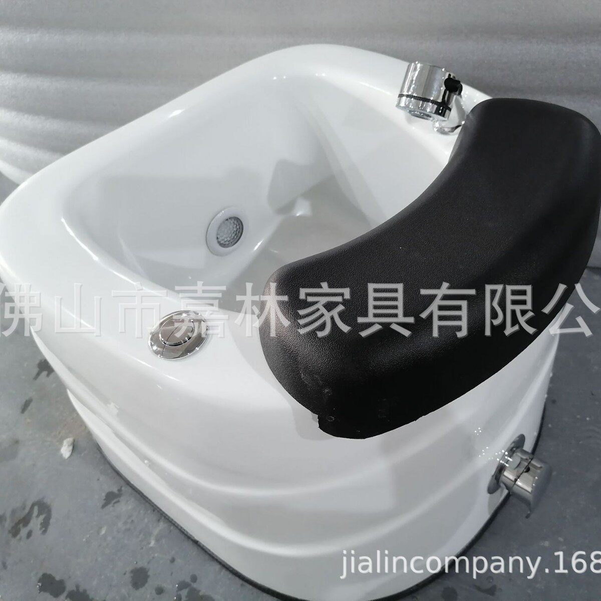 跨境沐足盆家用亚克力SPA商用洗脚盆酒店脚底按摩冲浪水疗机批发