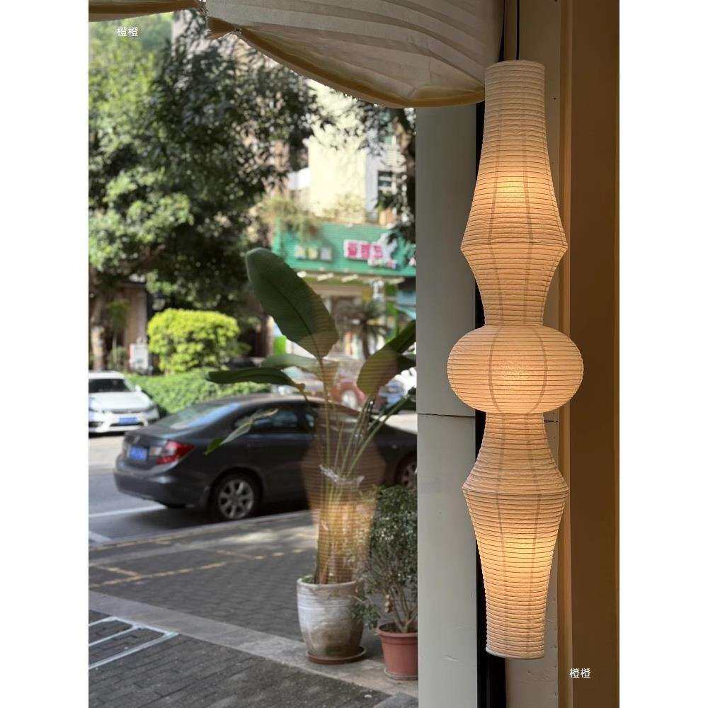 中古灯日式诧寂风服装店橱窗灯装饰灯别墅宣纸灯吊灯