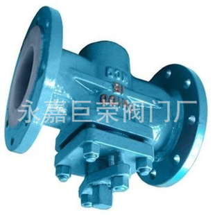 全通径 铸钢法兰连接 耐酸防腐 X43F46衬氟旋塞阀 南高阀门