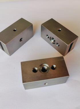 庆鸿慢走丝导电块座CH831庆鸿给电板座/庆鸿进电固定座44*23*20