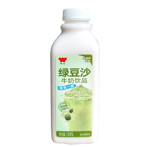 味全绿豆沙牛奶720ml/瓶