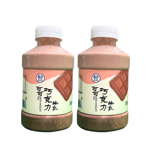 盒马可可巧克力牛乳冷鲜可可巧克力牛奶瓶装450ml