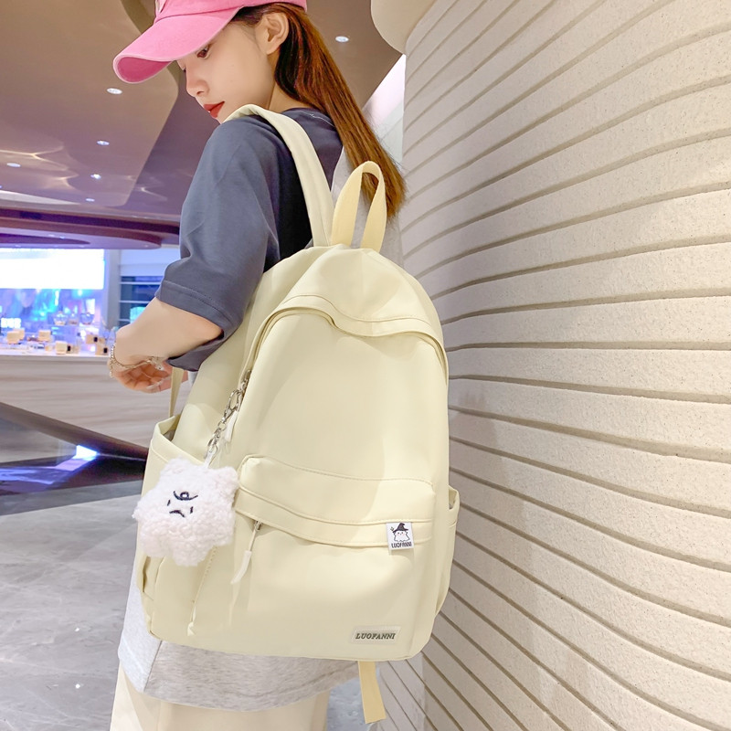 酷优派旅行包女书包涤纶新款