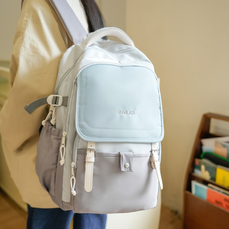 书包初中女生2025新款高颜值大容量高中生ins众女孩超轻护脊减负