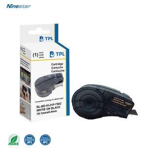 6.4MM21M210 WT标签打印机色带条码 M21 595 条形 750 贝迪19.1MM
