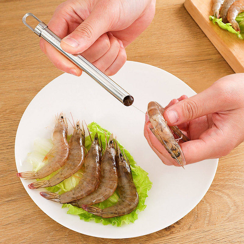 掏虾线器304不锈钢剔虾线刀剥虾器虾背去虾肠虾肚厨房小工具,厨房/烹饪用具,切蛋器,淘宝优惠券,粉丝福利购,淘宝优惠卷