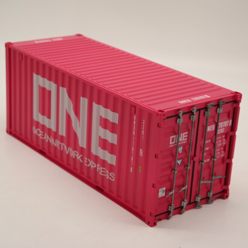 20英尺集装箱1:20货柜物流ONE马士基中远海运长荣HMM接受批量生产