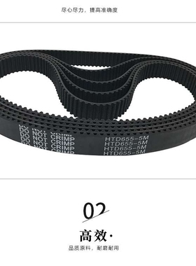 建宝 HTUN1595S5M-250 同步带工业传动带齿形带