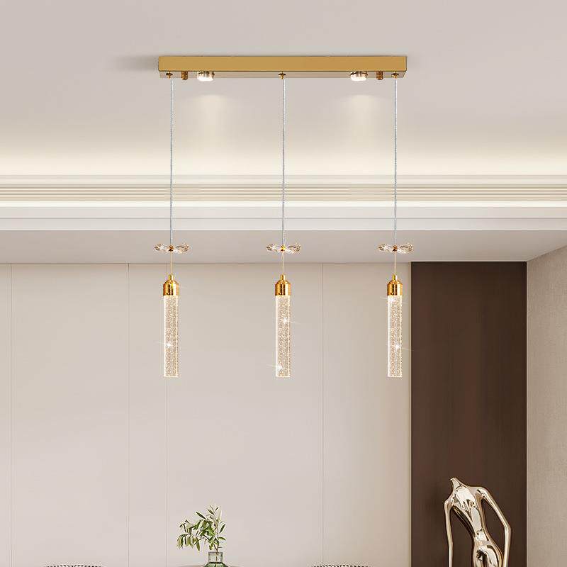 2025年新款餐桌吊灯气泡长条吧台饭厅轻奢餐厅吊灯现代简约吊灯具