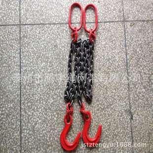 1-100T起重高强链条索具 单肢双腿三肢四叉链条索具吊具 吊链组合