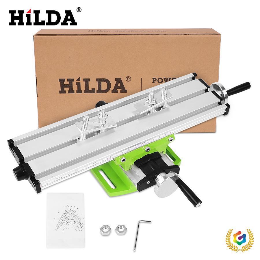 ⇝多功能微型台钻钻铣床十字工作台,钻铣床工作台机床工具十字滑