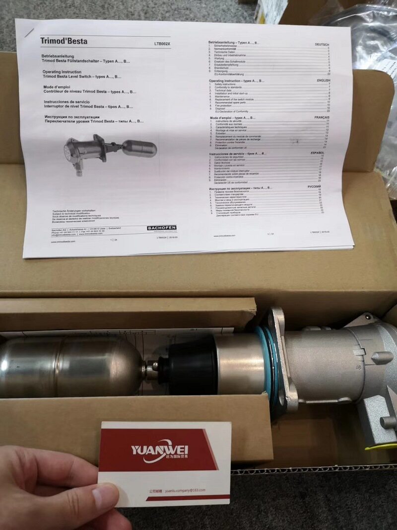 瑞士Trimod Besta液位开关A 01 04