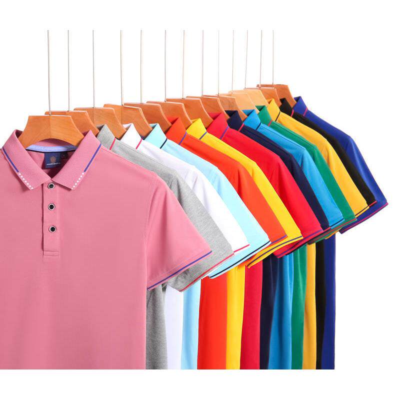Polo广告衫定 制印logo短袖翻领企业工衣t恤工作服文化衫印字刺绣