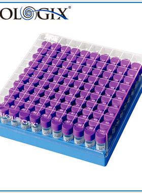 89-9105巴罗克套装1.0ml三码合一紫色冻存管＋2英寸PC冻存盒灭菌