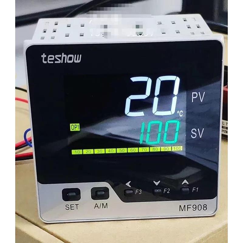 teshow台松温控表 温控器MF908? MF108液晶智能多功能温度控制器