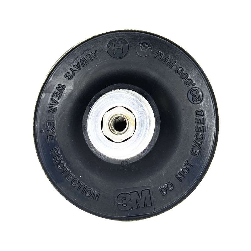 3m 45092/45091/45090 3英寸黑旋转矩托打磨拖盘7403打磨机配件