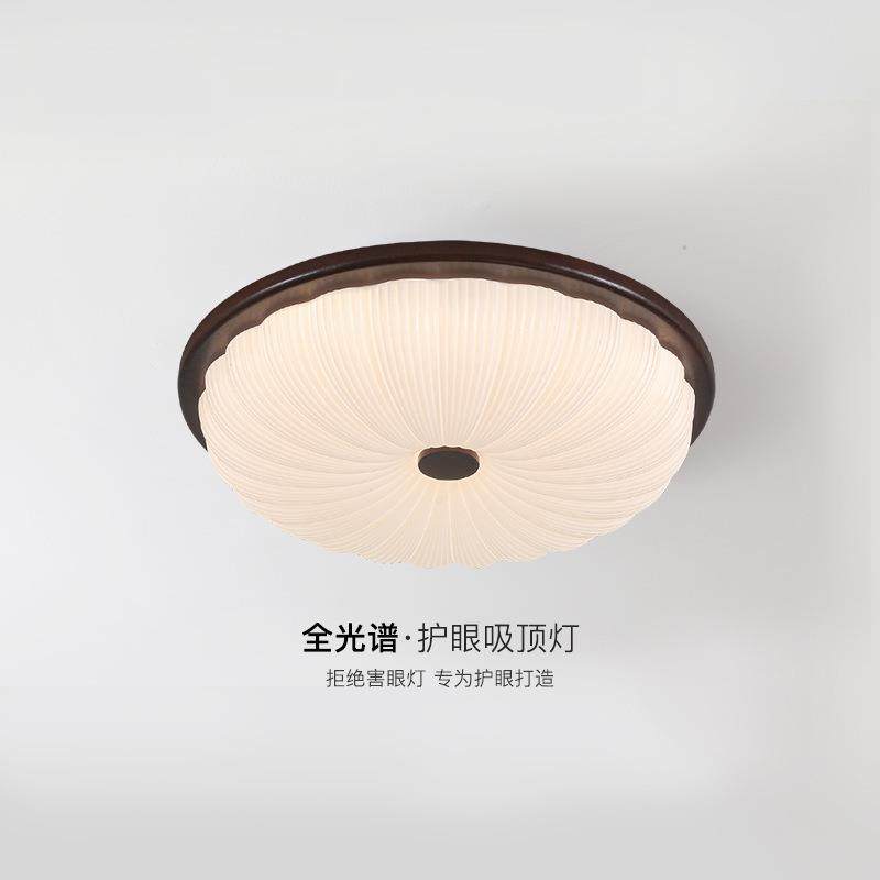 中古复古卧室灯吸顶灯护眼胡桃木圆形美式新中式主卧书房中山灯具,农机/农具/农膜,播种栽苗器/地膜机,淘宝优惠券,粉丝福利购,淘宝优惠卷