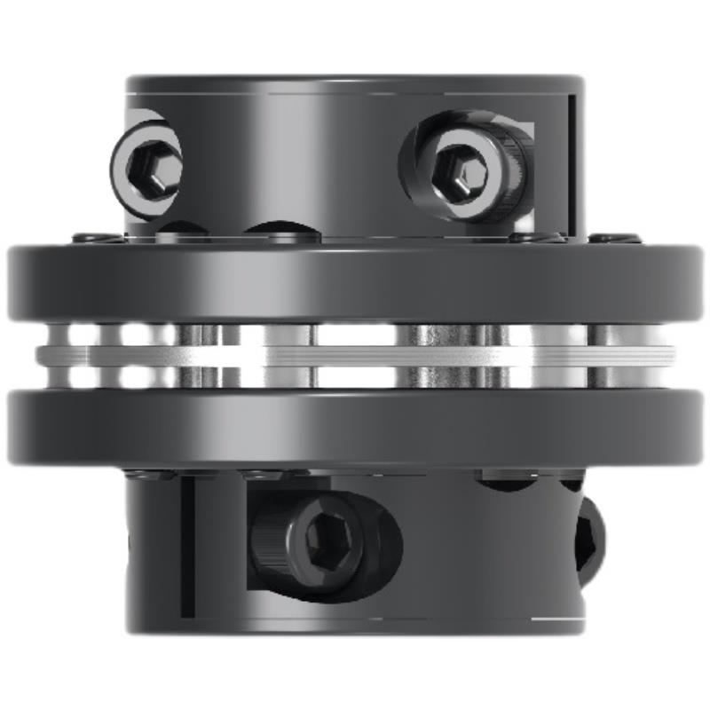 45钢DJM单膜片联轴器带键槽双膜片联轴器弹性电机连接器大扭矩FES