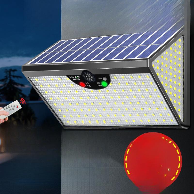 源头厂家新款太阳能户外庭院灯家用室外防水花园阳台超亮感应