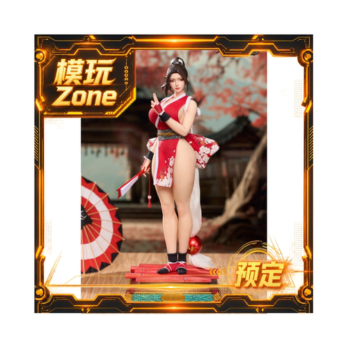 全款预定TTRIEAGLES STUDIO 闪鹰 1/6 不知火舞 包胶可动人偶
