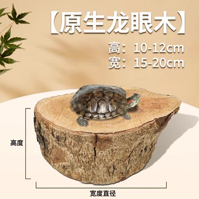 龙眼木乌龟晒台爬台晒背台龟缸造景天然躲避养龟专用垫脚歇脚休息