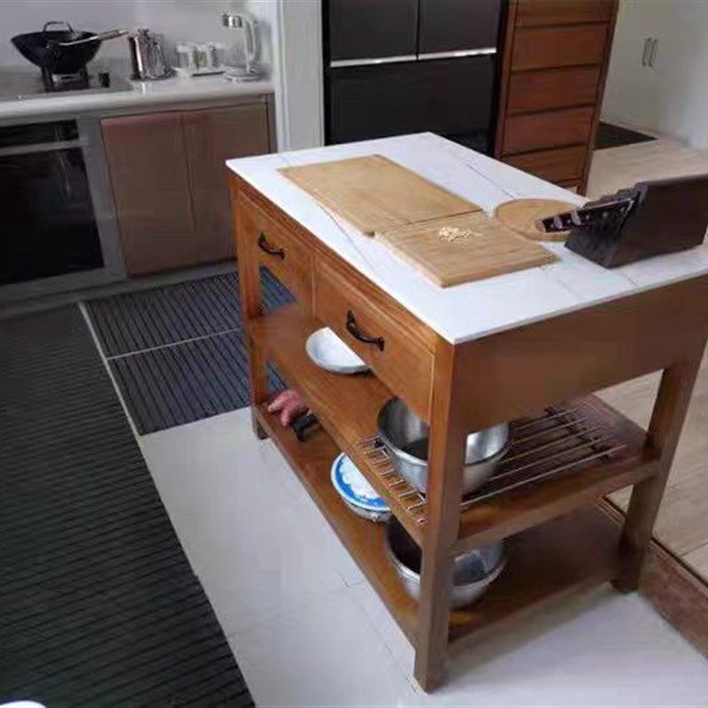 美式复古实木餐边柜备餐桌咖啡机吧台桌厨移动房中岛台操作料理台,个性定制/设计服务/DIY,明信片定制,淘宝优惠券,粉丝福利购,淘宝优惠卷