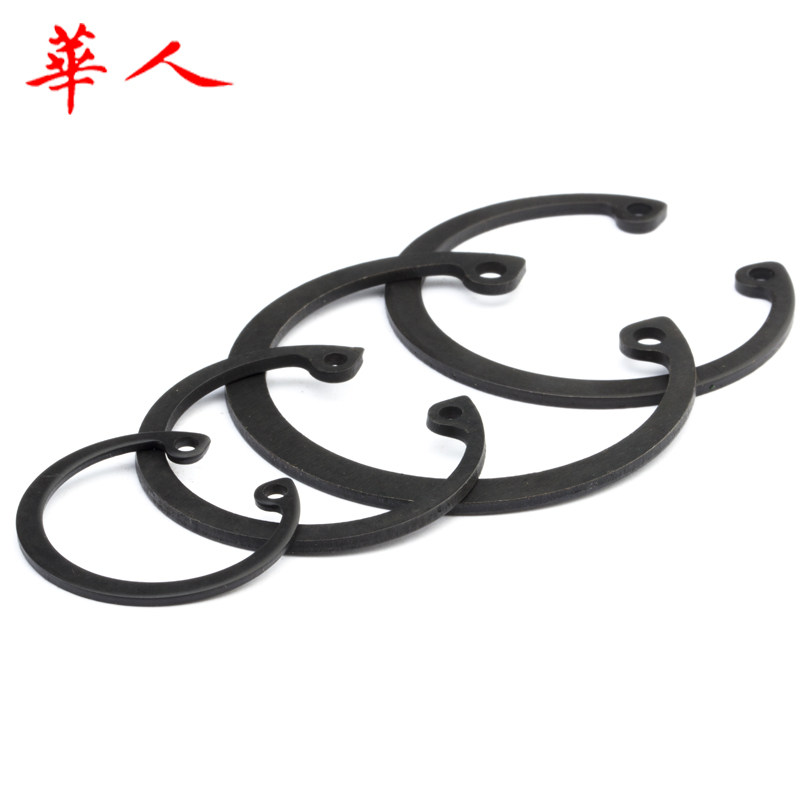 8-68 65锰GB893孔卡 国标内卡 孔用弹性挡圈C型卡簧卡环卡圈