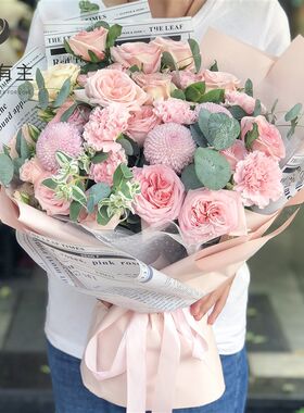 厦门鲜花速递同城配送玫瑰花圣诞节花束表白爱人生日祝福送花福州
