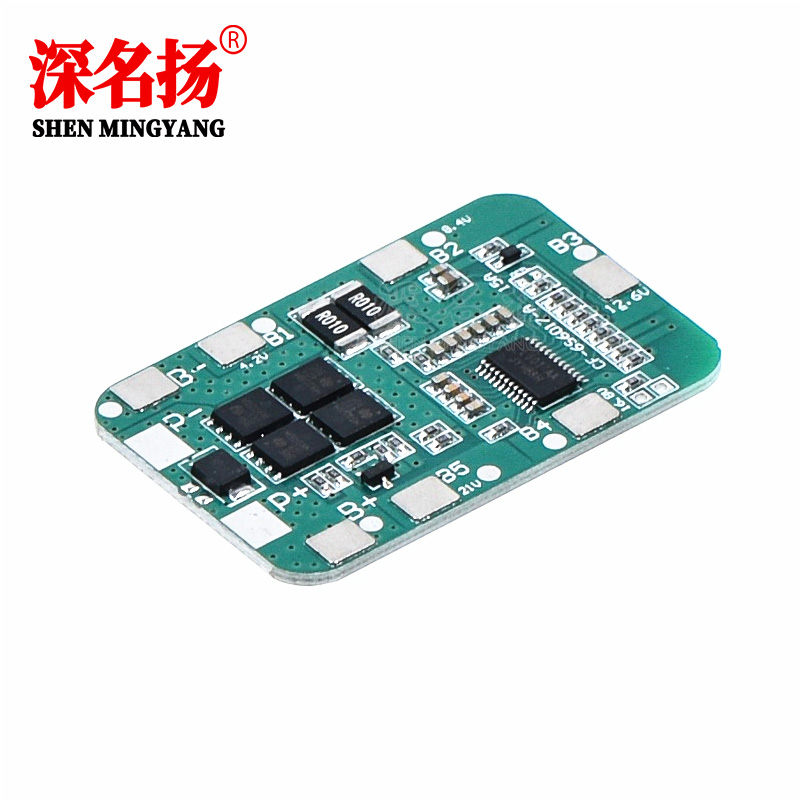 6串集成22V24V12A太阳能照明 18650专用 锂电池保护板 BMS