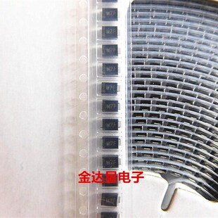 贴片二极管 1N40i07F 4007 M7F 丝印M7 1A 1000V SMAF 一盘3000个