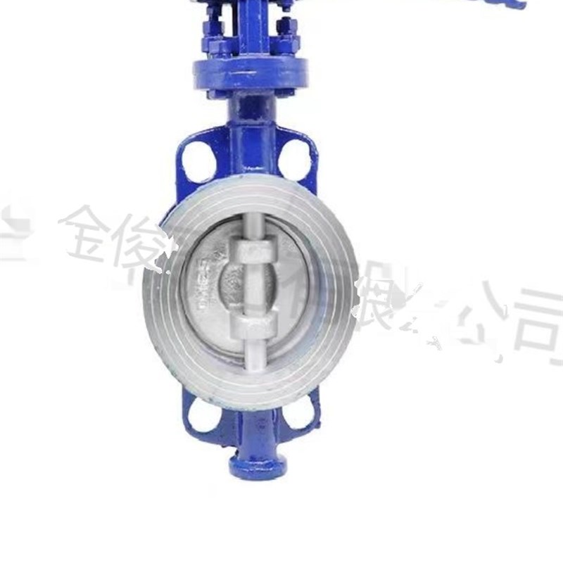 D73H-16C铸钢手柄国标偏心硬密封蝶阀对夹式蝶阀X高压蒸汽蝶阀