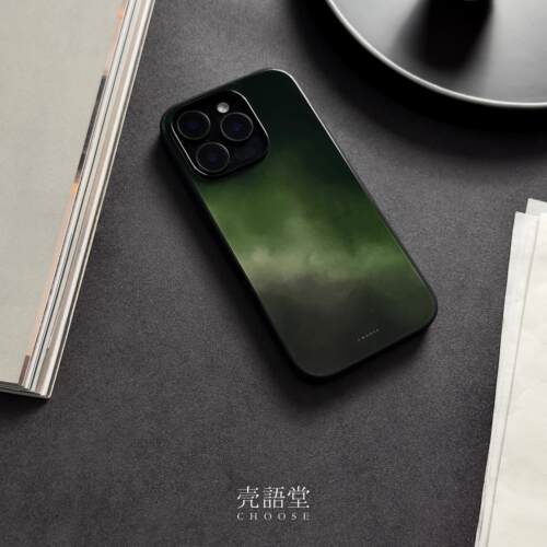 「霜染螺青」壳语堂新中式适用iphone16pro苹果iphone16玻璃壳16promax防滑15pro苹果13手机壳14pro/13mini