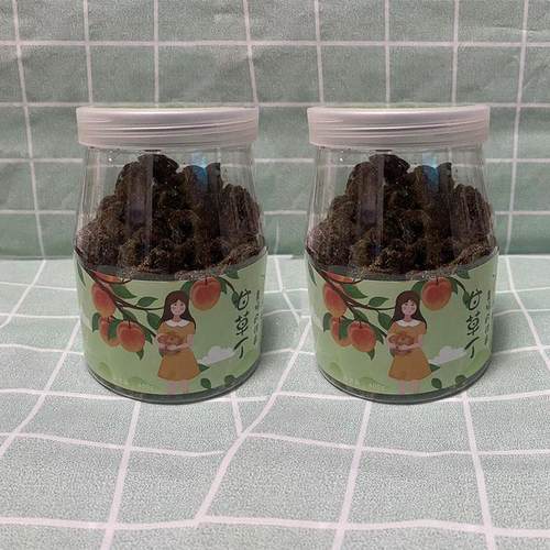 李都甘草丁400g罐装蜜饯桃干