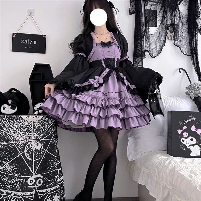 短款/长款公主裙小松糕lolita图片