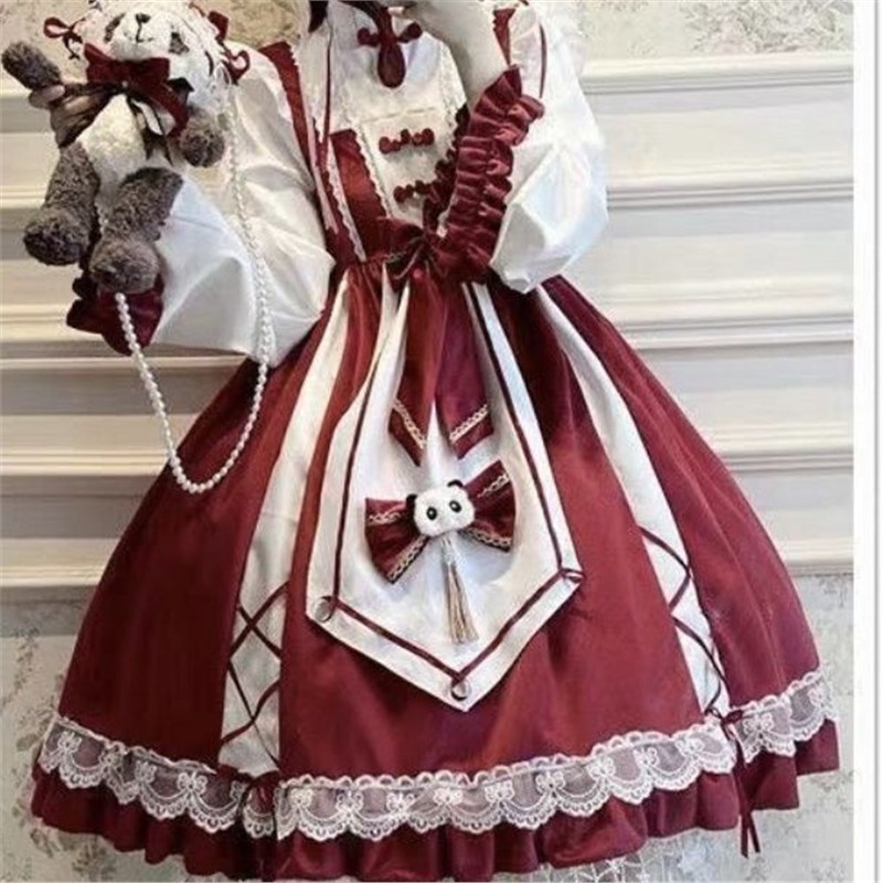 300斤特大码洛丽塔连衣裙