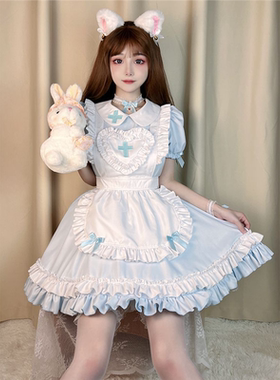甜欲风女仆装cos服洛丽塔