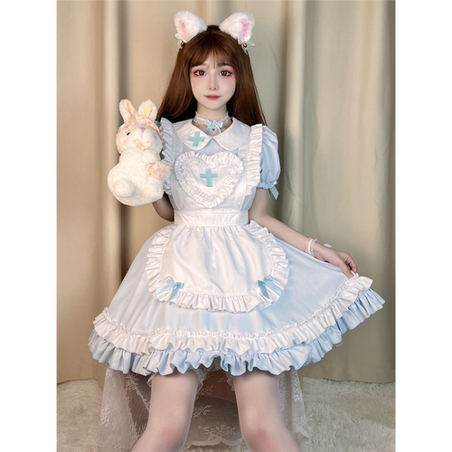 甜欲风女仆装cos服洛丽塔