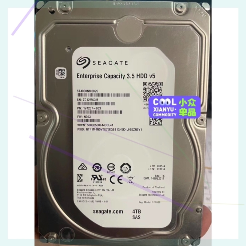 售前询价Seagate/希捷 4T ST4000NM0025 SAS