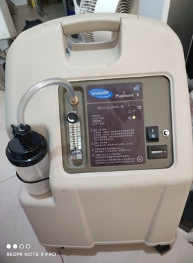 售前询价美国英维康INVACARE氧气机5L，机器通电工作 ，用了几