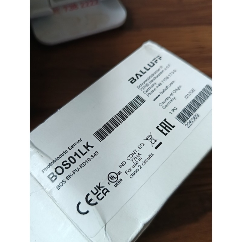 售前询价BALLUFF巴鲁夫光电传感 BOS01LK BOS 6K