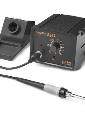 936可调恒温焊台A1321发热芯 可调恒温大功率台式防静焊台 65W