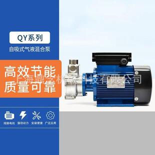 不锈钢离心增压泵 自吸式 溶气臭氧水泵20QYL 6气液混合泵卧式