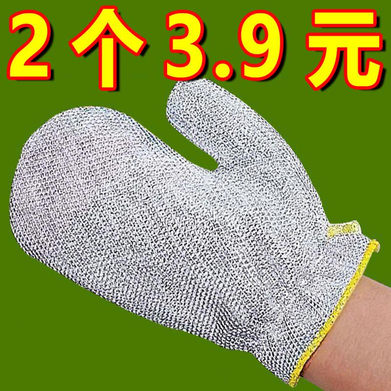 钢丝洗碗手套厨房多功能非钢丝球女加长防水耐用专业清洁洗碗神器